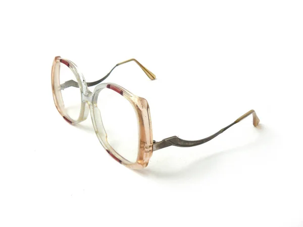 Okulary Oprawek Okularów Plastikowej Ramki Radziecki Oprawek Vintage Oprawek Okularów — Zdjęcie stockowe