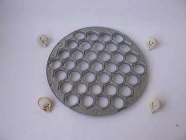 Hamur tatlısı, pik demir hamur tatlısı, gri, köfte, hamur için bir modelleme hamur tatlısı, Sovyet hamur tatlısı, Vintage, yüksek toplum, SSCB, gri beyaz, yakın çekim, beyaz arka plan, sap kafası stok görüntü, Nostalgishop üzerine