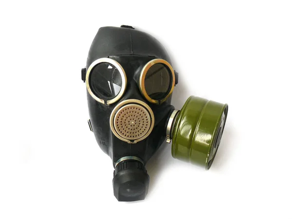 Gas mask, Military mask, Old mask, Protective mask, Gray gas mask, Black gas mask, Beige gas mask, White background, Close-up, Soviet army, Soviet vintage, USSR, Soviet antiques,  headstock stock image, Nostalgishop