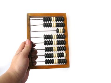 Eski abaküs. Ahşap abaküs. Vintage abaküs. Sap kafası stok görüntü. antika abacus, antika hesap makinesi, siyah, kahverengi, yakın çekim, beyaz arka plan, Sovyet Vintage, SSCB, sap kafası stok görüntü, Nostalgishop