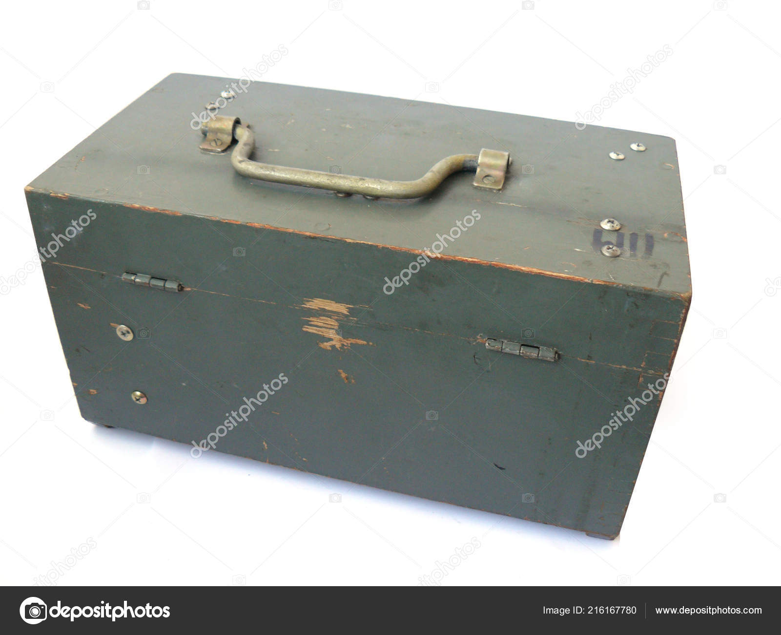 small antique suitcase