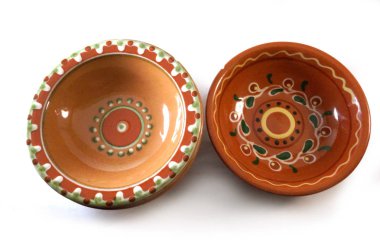 Plaka, seramik plaka, porselen tabak, kase, seramik kase, kase seti, porselen, seramik, fayans, Vintage plaka, Sovyetler vintage, sofra, SSCB, resim, beyaz arka plan, yakın çekim, sap kafası stok görüntü, Nostalgishop plaka