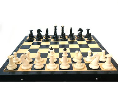 Satranç, satranç taşları, satranç kutusu, ahşap satranç, plastik satranç, eski satranç, Sovyet vintage, SSCB, beyaz arka plan, yakın çekim, sap kafası resim, Nostalgishop