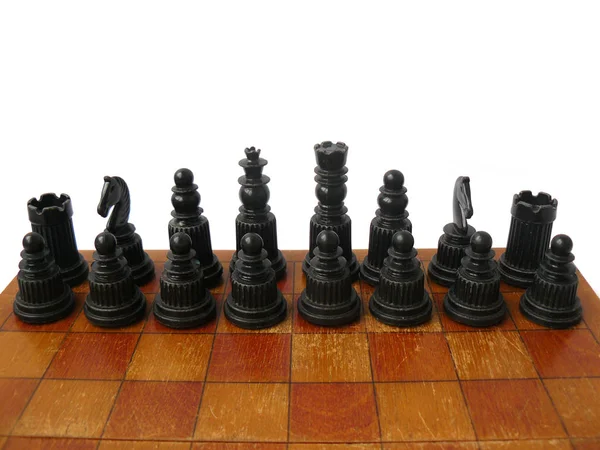 Satranç, satranç taşları, satranç kutusu, ahşap satranç, plastik satranç, eski satranç, Sovyet vintage, SSCB, beyaz arka plan, yakın çekim, sap kafası resim, Nostalgishop