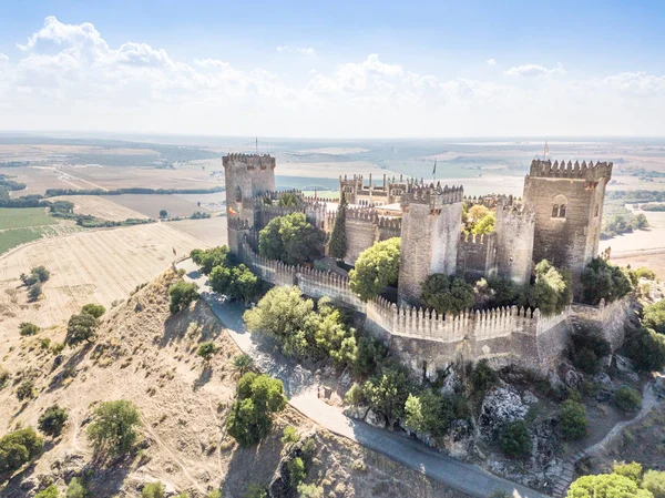 Aerial View Castle Almodovar Del Rio Cordoba Andalusia Spain — Stock Photo, Image