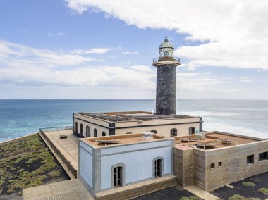 Fuerteventura, Kanarya Adaları, İspanya güneyinde yer alan Punta Jandia deniz feneri