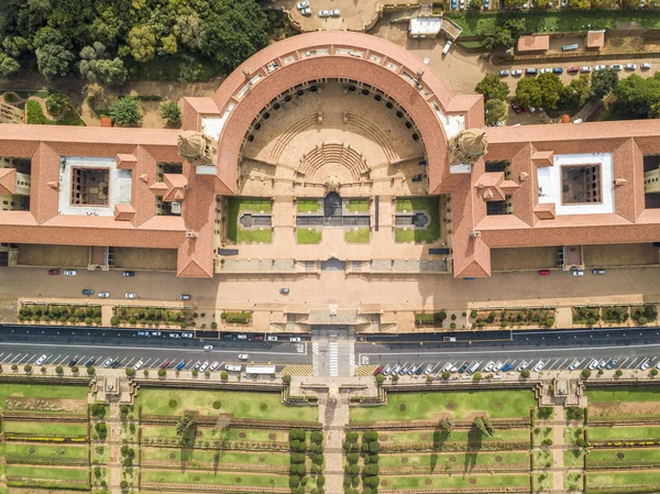 Gewerkschaftsgebäude von oben, pretoria, südafrika — Stockfoto