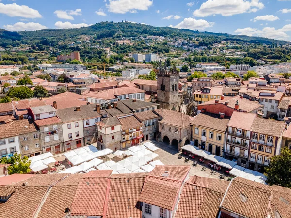 Centro Medieval Guimaraes Primera Capital Portugal —  Fotos de Stock