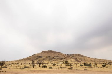 Solitaire is a remote settlement in Namibia, located on the edge of the Namib Desert, surrounded by dunes and mountain ranges.