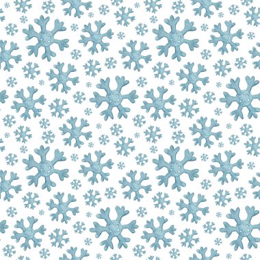 İzole suluboya kar tanesi. Beyaz arka plan üzerinde. Kış sembolü. Güzel dekorasyon. desen.