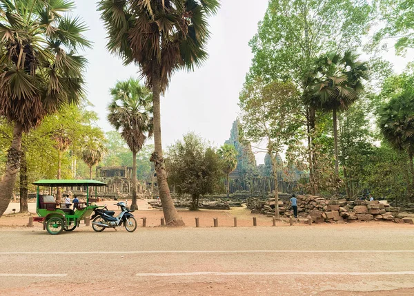 Kompleksu Angkor Kambodży Świątyni Angkor Thom — Zdjęcie stockowe