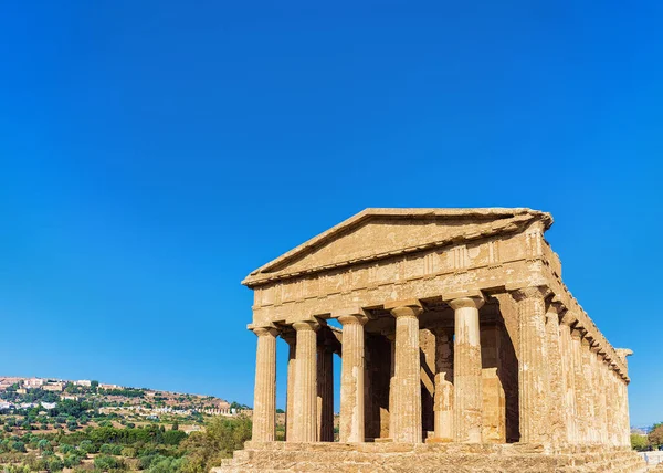 Templo Concordia Agrigento Sicilia Italia — Foto de Stock