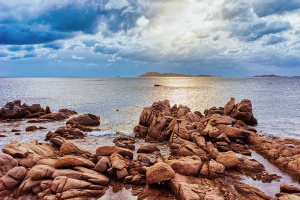 Capriccioli Beach Costa Smeralda, İtalya Sardinya Adası