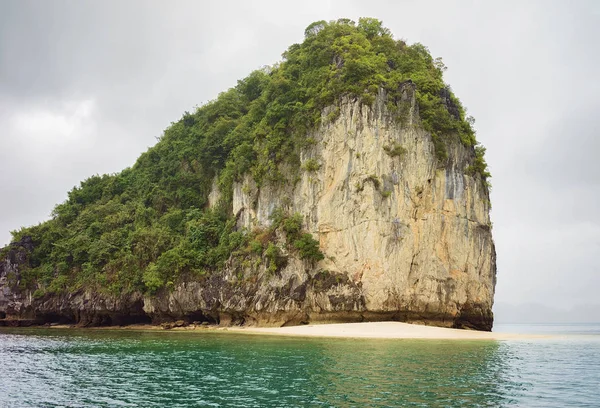 Rochers Calcaires Baie Long Vietnam Asie — Photo