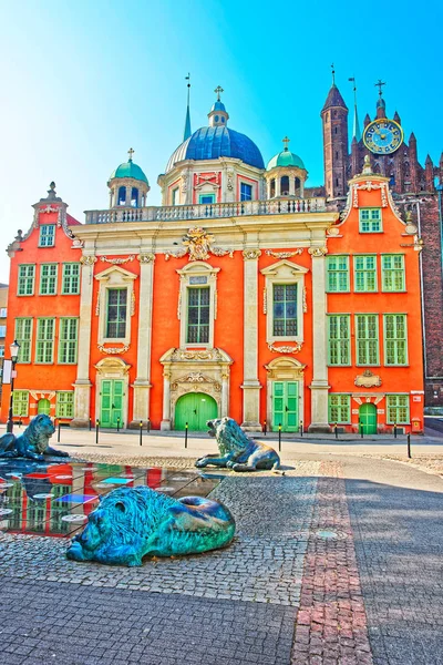 Гданськ Польща Травня 2014 Королівської Каплиці Польського Короля Mary Базиліки — стокове фото