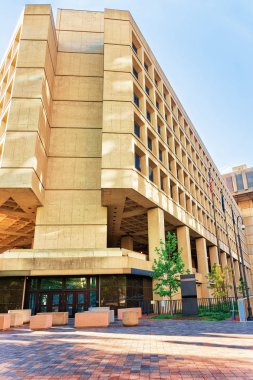 J. Washington Dc, ABD'de bulunan Edgar Hoover binasına. Ana bina, Federal Bürosu soruşturma veya Fb diye