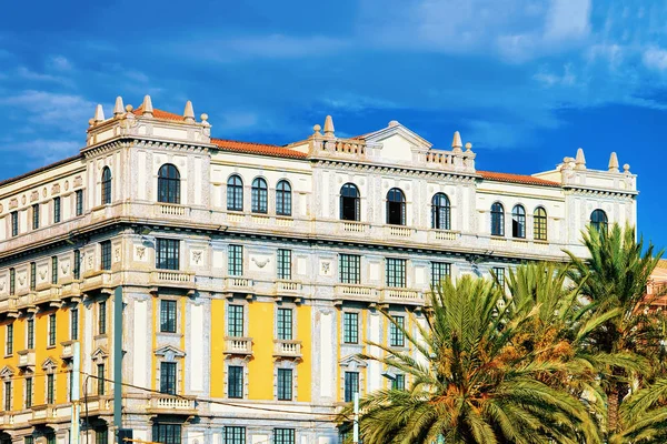 Typical Architecture Old Center Cagliari Sardinia Italy — Stock Photo, Image