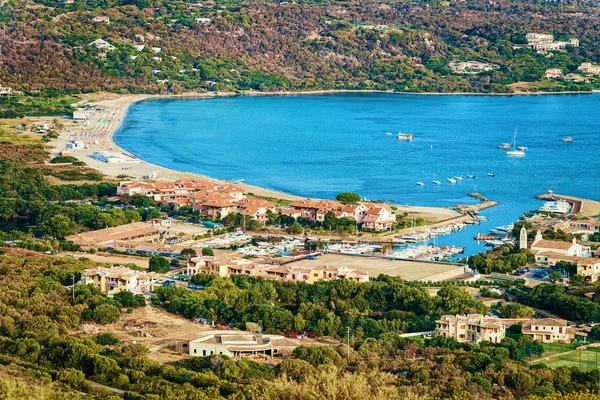 Haven Met Boten Porto Rotondo Golfo Aranci Costa Smeralda Resort — Stockfoto