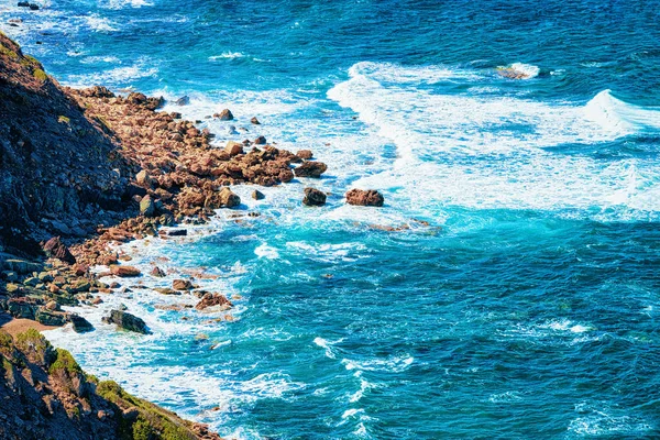 Порто Коралло Небиде Побережье Средиземного Моря Карбония Иглесиас Сардиния Италия — стоковое фото