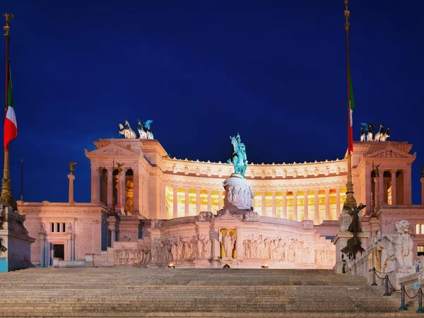 Roma Italia Octubre 2016 Monumento Víctor Manuel Piazza Venezia Roma — Foto de Stock