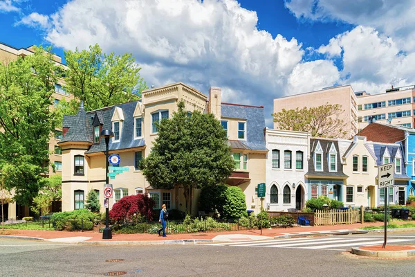 Washington Eua Maio 2015 Foggy Bottom Bairro Histórico Washington Estados — Fotografia de Stock