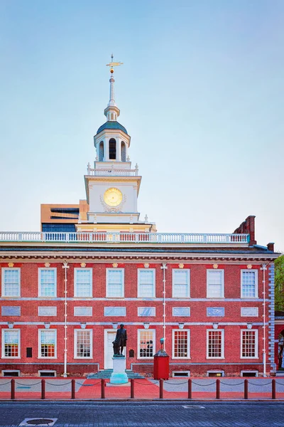 Edificio Independence Hall Filadelfia Pensilvania Lugar Donde Adoptaron Constitución Estados — Foto de Stock