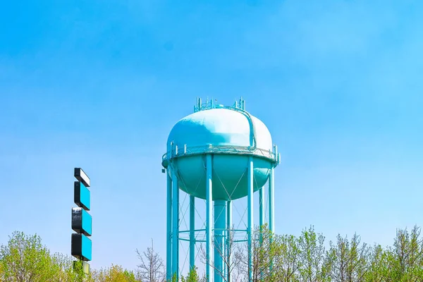 アメリカ合衆国 メリーランド州では 道路の貯水タンク — ストック写真