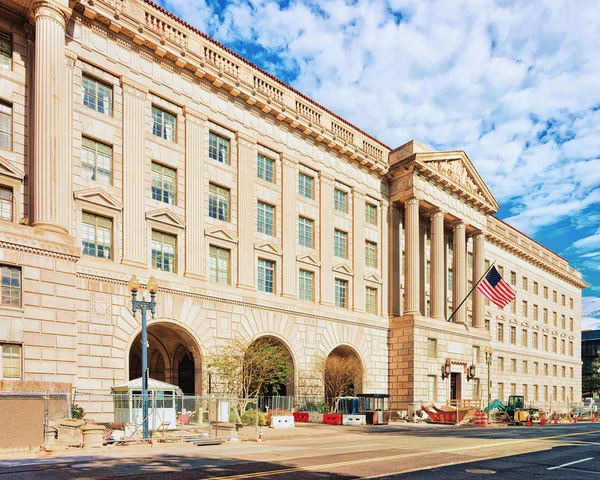 Hoover Building Штаб Квартира Министерства Торговли Сша Вашингтоне Переименован Честь — стоковое фото