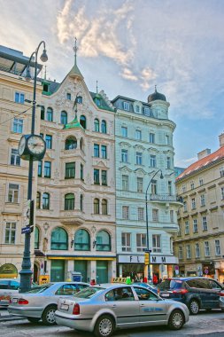 Vienna, Austria - August 31, 2013: Neuer Markt Street in Vienna, Austria