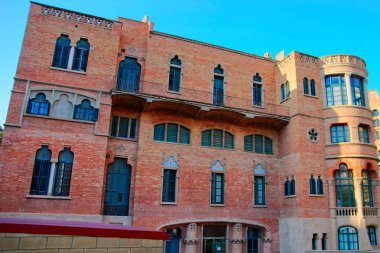 İspanya Barcelona'da Sant Pau Hastanesi. İngilizce Holy Cross ve Saint Paul hastane denir. Bir hastane olması gerektiği. Şimdi bir müze