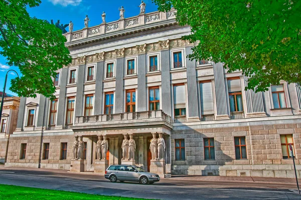 Edificio Del Parlamento Austriaco Viena Austria Verano —  Fotos de Stock