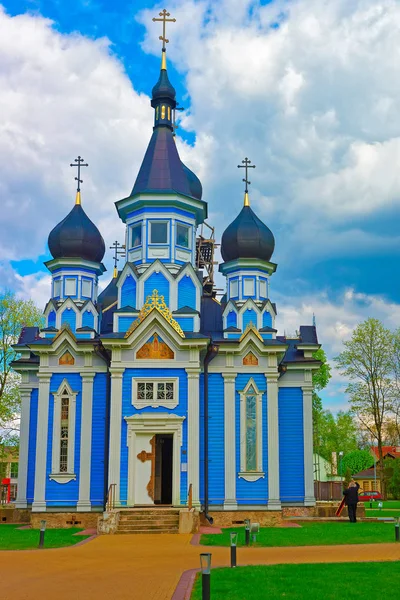 Antiguo Iglesia Ortodoxa Druskininkai Lituania —  Fotos de Stock