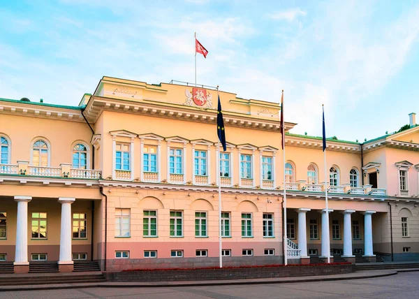 Vilna Lituania Junio 2017 Palacio Presidencial Centro Histórico Vilna Lituania —  Fotos de Stock