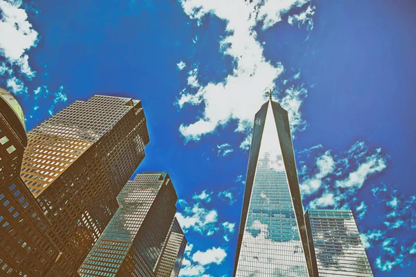 Nova Iorque Eua Abril 2015 World Trade Center Freedom Tower — Fotografia de Stock