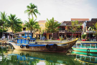 Gemi tarih Prş Bon nehir Hoi çıkabilir, bir, Vietnam