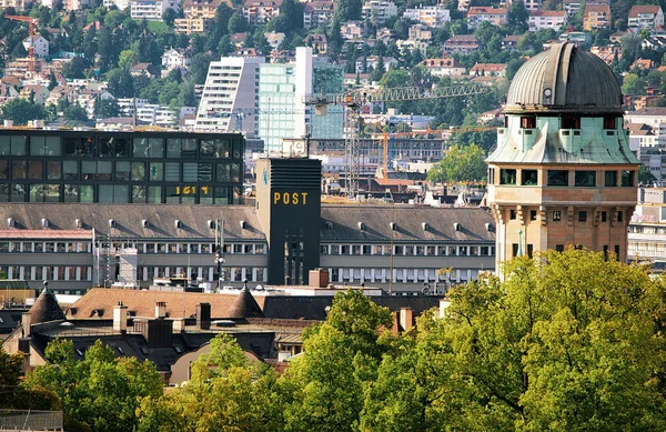 Цюрих Швейцария Сентября 2016 Года Купол Телескопа Крыши Цюрихе Швейцария — стоковое фото