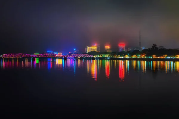 Embankment Perfume River Hue Vietnam Late Evening — Stock Photo, Image