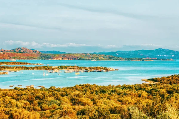 Porto Rotondo Golfo Aranci Costa Esmeralda Cerdeña Italia — Foto de Stock