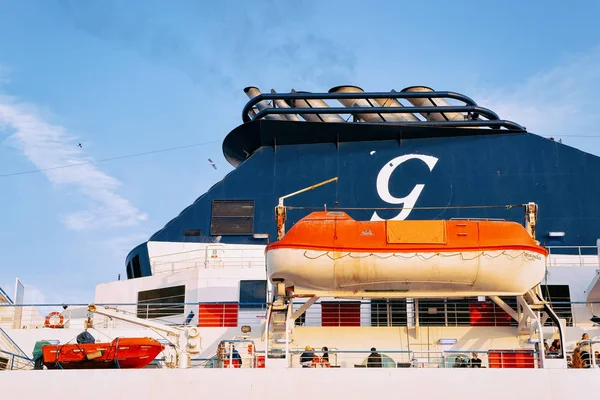 Civitavecchia Talya Eylül 2017 Talya Nın Civitavecchia Limanı Nda Akdeniz — Stok fotoğraf