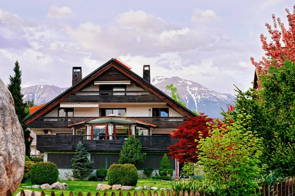 Edificio Arquitectura Bled Lake Eslovenia — Foto de Stock