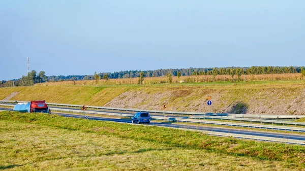 Декорація Автомобілями Дорозі Марібор Словенії — стокове фото