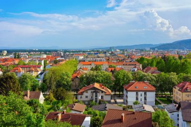 Cityscape of Maribor, Lower Styria, Slovenya