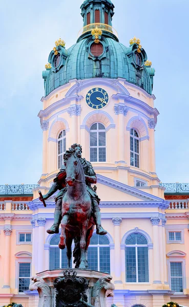 Charlottenburg Palace Winter Berlin Alemania —  Fotos de Stock
