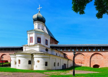 Kremlin'deki Intercession kilisesi, Veliky Novgorod, Rusya