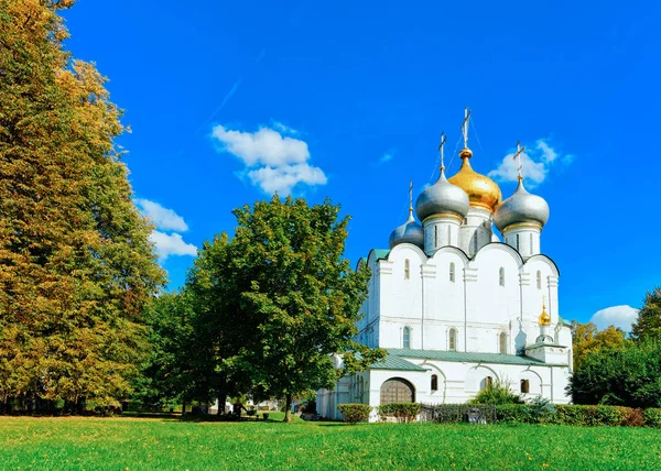 Rusya Moskova Novodevichy Manastırı Nda Smolensk Our Lady Katedrali — Stok fotoğraf