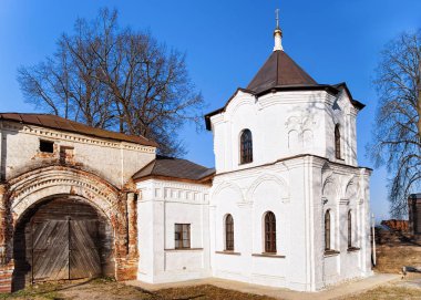 Feodorovsky Kadınlar Manastırı Yaroslavl Oblastı Rusya'da Pereslavl Zalessky kasabasında Theodore Stratelates katedral.