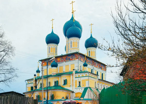 Ορθόδοξη Εκκλησία Της Αναστάσεως Uglich Στην Περιφέρεια Γιαροσλάβλ Στη Ρωσία — Φωτογραφία Αρχείου