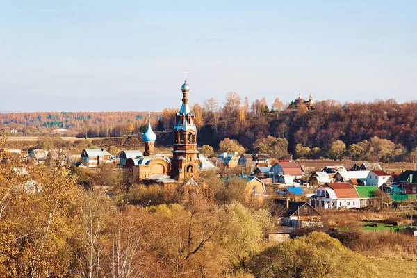 ボロフスク町秋のロシアの風景 — ストック写真