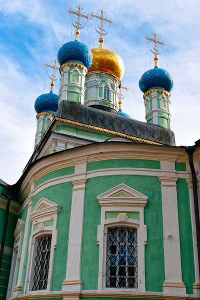 Katedrála Vveděnskij Kláštera Optina Pustyn Kozelsk Kalužské Oblasti Rusku — Stock fotografie