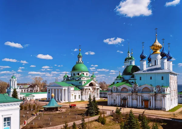 Panoráma Kreml Rostov Veliky Jaroszlavli Terület Oroszországban — Stock Fotó